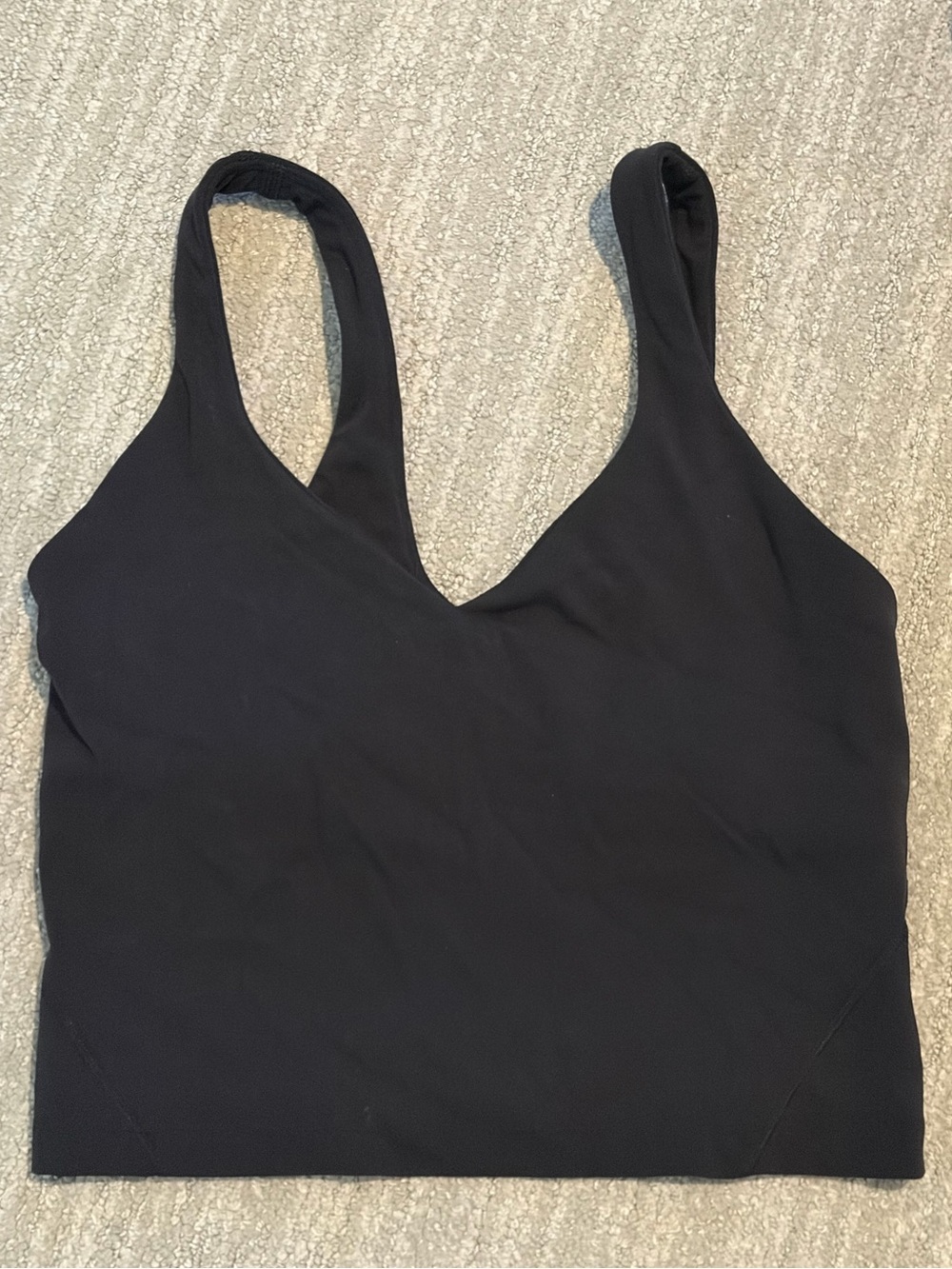 Black Lululemon align tank